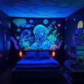Br30 Led Black Light Bulbs 12w 120w Equivalent Uva 385 To 400nm Uv For Glow Party Body Paint And Fluorescent Posters 2 Pack E26 