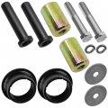 Caltric Rear Lower A-arm Bushing Kit For Polaris Sportsman 500 2003 2004 2005 2006 2007 2008 2009 2010 2011 2012 2013