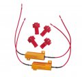 10pcs Car Led Load Resistors 50w 6ohm Fix Bulb Fast Hyper Flash Turn Signal Connect 1156 1157 3156 3157 7440 7443