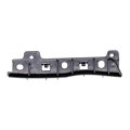Front Driver Side Bumper Cover Support Ford Escape 2017 2018 2019 Replacement For Fo1042151 And Gj5z17c947ab Black Plastic 