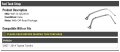 Fuel Tank Strap Compatible With 2007-2014 Toyota Tundra With Off Road Package