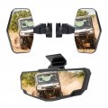 Rear View Mirror And Sides Kit For 2016-2023 Can-am Defender Hd9 Hd10 Max A Utv Pro Adjustable Break-away Rearview Mirror 