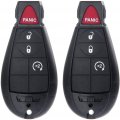Aintier 1 X Keyless Entry Remote Key Fob For Dodge Challenger Charger Durango Grand Caravan Journey Ram 1500 Jeep Cherokee