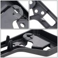 Factory Style Front License Plate Mounting Bracket Compatible With Toyota Prius Prime 17-21 Matte Black