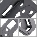 Factory Style Front License Plate Mounting Bracket Compatible With Toyota Prius Prime 17-21 Matte Black