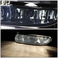 Auto Dynasty Compatible With Ford Mustang New Edge Pair Of Bumper Driving Fog Lights Smoke Lens