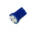 T10 168 194 Led Instrument Panel Dash Light Bulbs 20 Pack Blue 12v 0 5 In Twist Lock Socket For Dome Map And License Plate