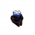 T10 168 194 Led Instrument Panel Dash Light Bulbs 20 Pack Blue 12v 0 5 In Twist Lock Socket For Dome Map And License Plate
