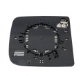 Mirror Glass For Ram 1500 3500 2016 2017 2018 Driver Side Upper Power Heated Towing Fits Ch1324130 And 68286843aa 