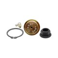 Front Lower Ball Joint For Saab 9-7x 2005 2006 2007 2008 Steel Press In Type With Castle Nut And Cotter Pin Hole Standard 