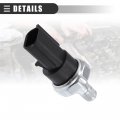 Motoforti Engine Oil Pressure Sensor Switch For Dodge Journey 2009-2020 Abs Aluminum 5033317ab 68003360aa Black Silver Tone