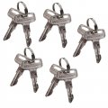 Fridayparts 5 Pairs Ignition Key 9901 Compatible For Jlg Manlift Lifts 2033e3 1932e3 1532e2 1932e2 2632e2 3246e2 2032e2 2646es