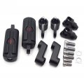 Smt-offset 1 Highway Radical Skull Foot Pegs Clamps Compatible With Xvs650 Xv1600 Xv1700 Moto B00vlbebrk