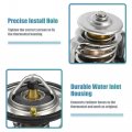 X Autohaux 21200-ea000 Engine Coolant Thermostat Housing Assembly For Nissan Altima Sentra Rogue