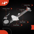 A-premium Electric Power Window Regulator With Motor Compatible Acura Mdx 2007-2013 Sport Utility Rear Right Passenger Side