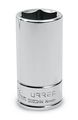 Urrea 5019hm 3 8-inch Drive Deep 6-point 19mm Chrome Socket 