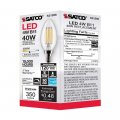 Satco 6pk 4w B11 Led 3500k Candelabra Base Dimmable 40w Equiv