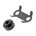 Tie Rod Bushing For 1999 20 2001 Chrysler Lhs Rubber Black 0 49 Inside Diameter 1 19 Outside 0 94 In Wall Thickness 