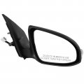 Ocpty Driver And Passenger Side Mirrors Exterior Fit For 2014 Toyota Corolla Black Smooth Heat Power Adjusted Turn Indicator