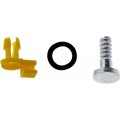 Window Crank Handle Plastic Clip Attachment Black 1 25 In Outside Diameter Standard Style Replacement Part