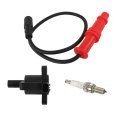 Ignition Coil And Wire Cap Spark Plug Replacement For Polaris Ranger 570 Rzr 2012-2022 
