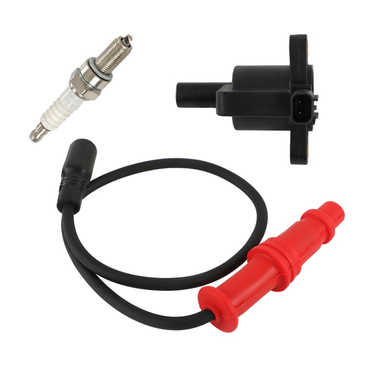 Ignition Coil And Wire Cap Spark Plug Replacement For Polaris Ranger 570 Rzr 2012-2022