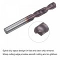 Uxcell Carbide Twist Drill Bits 5 2mm Din K45 Tungsten Altisin Coated Jobber Straight Shank Drilling Cutter For Stainless Steel