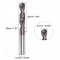 Uxcell Carbide Twist Drill Bits 5 2mm Din K45 Tungsten Altisin Coated Jobber Straight Shank Drilling Cutter For Stainless Steel