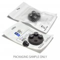 Ipick Image For Buick Logo In Black On Shining Silver Aluminum Tire Valve Stem Caps