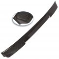 Ocpty Roof Spoiler Vq Style Compatible With 2017-2021 For Infiniti Q60 Coupe Carbon Fiber Rear Window Glossy Black