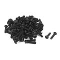 M3x14mm Thread Button Head Hex Socket Cap Screw Bolt 100pcs 
