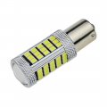 Werfamily 2pcs 1156 Ba15s High Power Projection 63-smd 2835 Super Bright White Led Backup Reverse Turn Signal Brake Taillight