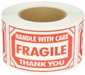 Aviditi Scl576 Rectangle Label Fragile Handle With Care 5 Length X 3 Width Roll Of 500 
