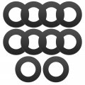 Foruly Bucket Pin Shim Kit 10pcs 35mm For Excavator And Skid Steer Cat Bobcat Deere Komatsu 