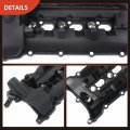 A-premium Left Engine Valve Cover With Gasket Bolts Compatible Land Rover Discovery 2017-2018 Lr4 2014-2016 Range Range Sport
