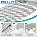 Plastic Gutter Guard Mesh Roll 19 7ft X 5 91 Inch Guards Leaf Protector With 15pcs Black Clips From Leaves Twigs Branches