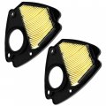 Caltric Air Filter Cleaner Element Compatible With Honda Vt600c Shadow Vlx 1999-2007 Qty 2
