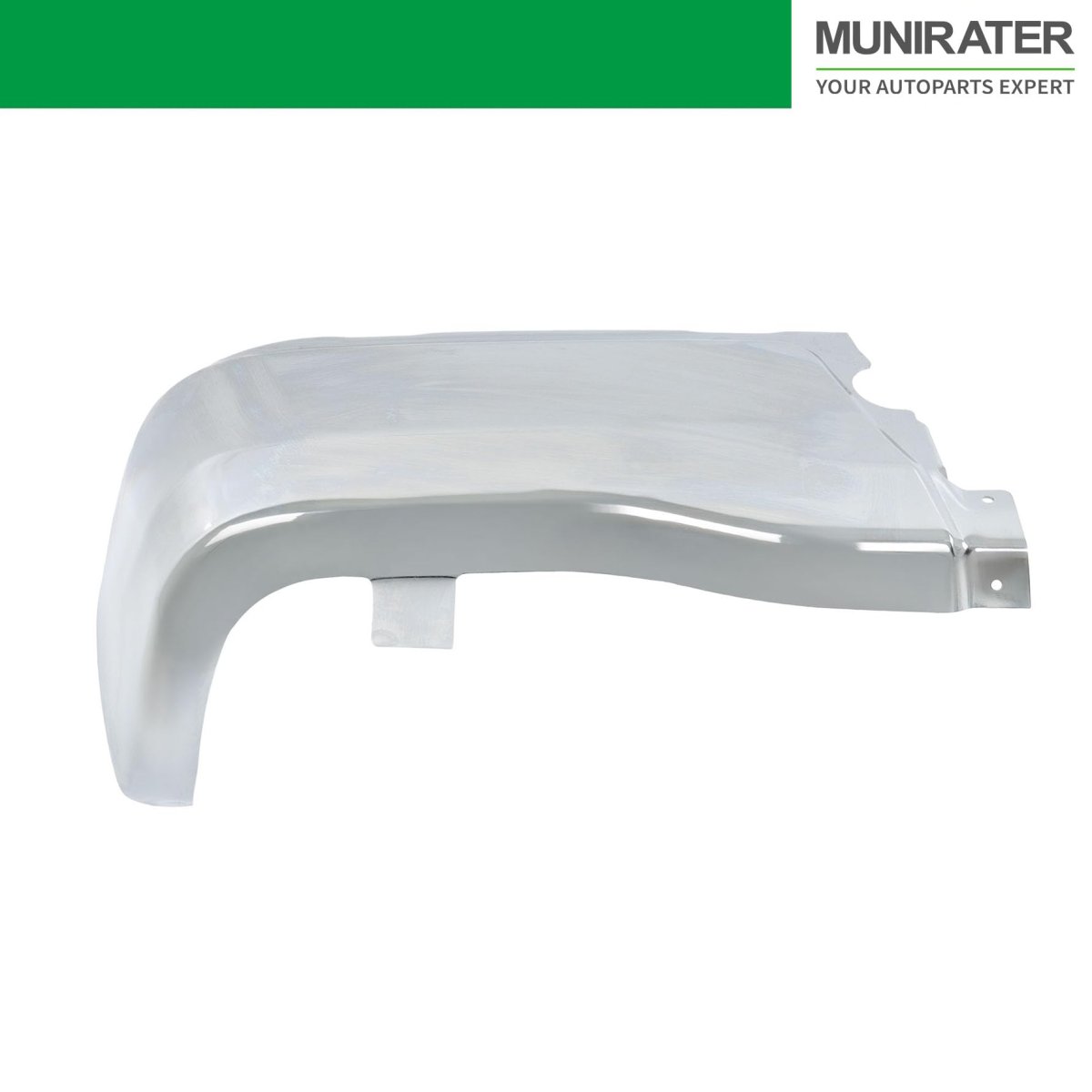 Lh Rear Step Bumper Face Bar Cover Without Park Assist Sensors Hole Replacement For Ranger Pickup 4-door 2019-2023