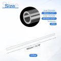 5pcs Clear Rigid Acrylic Pipe 8mm 0 31 Id X 12mm 47 Od 14 Round Polycarbonate Tube Plastic Tubing For Plumbing Lighting