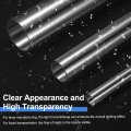 5pcs Clear Rigid Acrylic Pipe 8mm 0 31 Id X 12mm 47 Od 14 Round Polycarbonate Tube Plastic Tubing For Plumbing Lighting