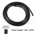 X Autohaux 2pcs Windshield Washer Nozzle For Dodge Neon 2000-2005 1 8 Meters Hose With Connectors Kit Replaces 5116088aa