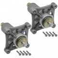 Caltric 2 Set Spindle Assembly Compatible With Husqvarna Loyth20f42 T Lt126 Lt131 Lt141 Lt152 Lt154