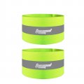 Tucoolracing Running Cycling Reflective Vest With Pocket 2 High Visibility Safety Bands Orange M