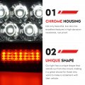Led 3rd Brake Cargo Light For Chevy Colorado And Gmc Canyon 2015 2022 Rear Third Center High Mount Stop Lamp 52127100 Chrome