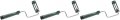 Wooster Brush R017-4 Sherlock Roller Frame 4-inch 3 Pack 