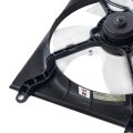 Ho3115106 Oe Style Ac Condenser Cooling Fan Shroud Assembly Compatible With Honda Crv 97-01