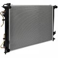 Ocpty Auto Parts Radiator Replacement For 2007-2011 Hyundai Azera 3l 2006-2011 8l 2006-2010 Sonata 2 4l 3