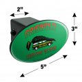 Christmas Vacation Griswold Oval Tow Trailer Hitch Cover Plug Insert