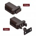 Uxcell Push Latch Touch 8pcs To Open Door Rebound Self-locking Latches For Drawer Brown
