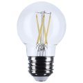 Satco 5w Led G16 5 Globe Light Bulb 5000k Natural 500 Lumens Clear Finish E26 Medium Base Dimmable 300 Degree Beam Enclosed 